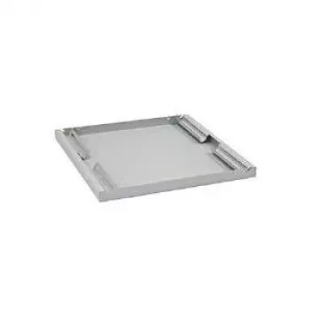 Triton RAB-UP-850-A4 19 collu 1U perforēts statīva plaukts, 850mm dziļums, 80kg kravnesība, melns