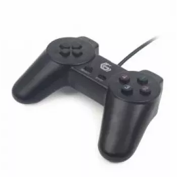 Gembird JPD-UB-01 Vadu spēļu kontrolieris ar 10 pogām, dubultvibrāciju, USB 2.0 personālajam datoram