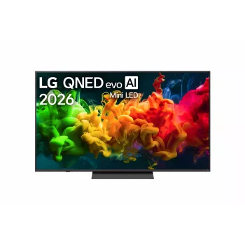 LG 65QNED8EB3B 65 collu QNED MiniLED 4K Smart TV ar α7 Gen6 AI procesoru, webOS 23, HDR10 Pro, 120Hz, FreeSync Premium