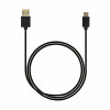Emporia DATA-TC-GNG-B USB-A uz USB-C kabelis 1 m Melns