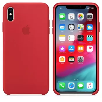 Apple (PRODUCT) RED Silicone Case for iPhone 8 Plus / 7 Plus
