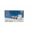 eufy Security eufyCam E40 3 kameru komplekts ar HomeBase 3, 2K izšķirtspēja, bezvadu, IP65, krāsu nakts redzamība, AI noteikšana, 120 dienu akumulatora darbības laiks