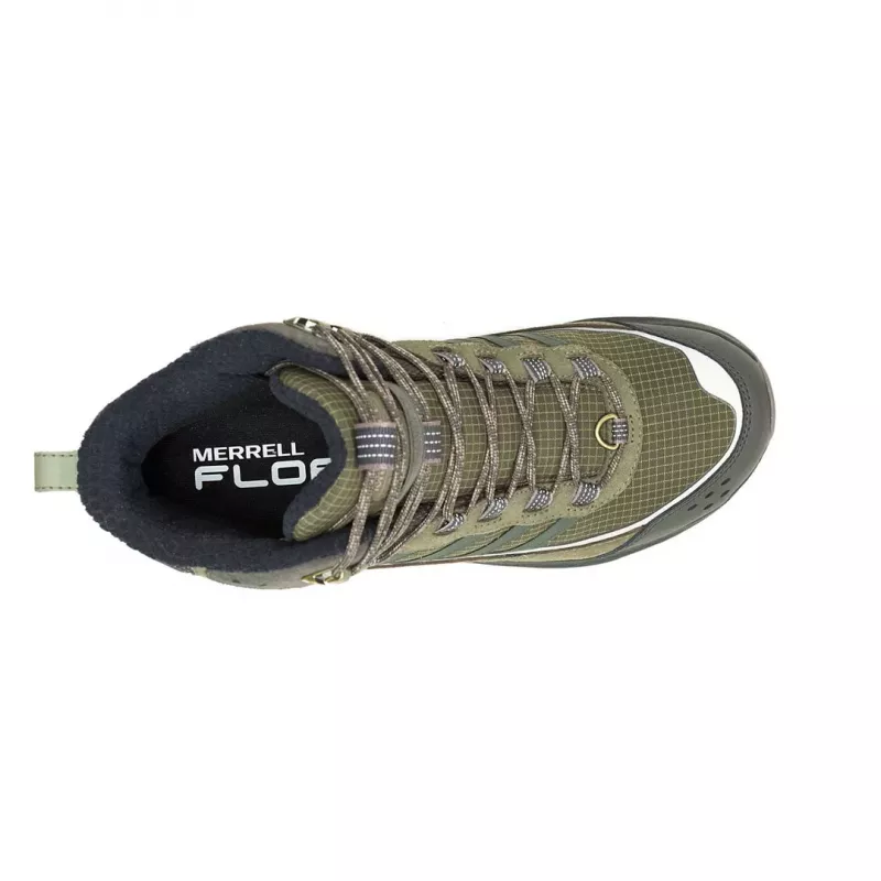 Merrell Moab Speed 2 Thermo Mid WP High Boots - Vīriešu ziemas pārgājienu zābaki ar PrimaLoft Gold izolāciju