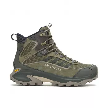 Merrell Moab Speed 2 Thermo Mid WP High Boots - Vīriešu ziemas pārgājienu zābaki ar PrimaLoft Gold izolāciju