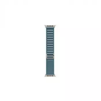 Apple Watch Ultra 3 GPS + Cellular 49mm Natural Titanium Case ar Blue/Bright Blue Trail Loop - M/L