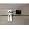 Master Lock 7640EURDBLK kombinācijas atslēga 40 mm korpusa platums, rūdīta tērauda cilpa, 4 ciparu pārslēdzama, sudraba/pelēka