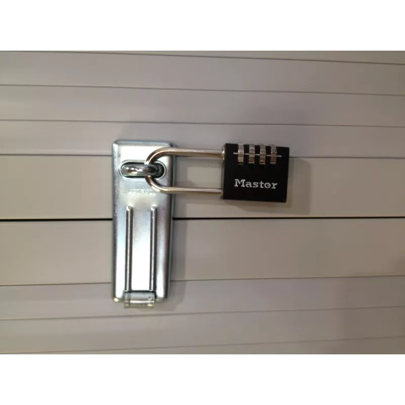 Master Lock 7640EURDBLK kombinācijas atslēga 40 mm korpusa platums, rūdīta tērauda cilpa, 4 ciparu pārslēdzama, sudraba/pelēka