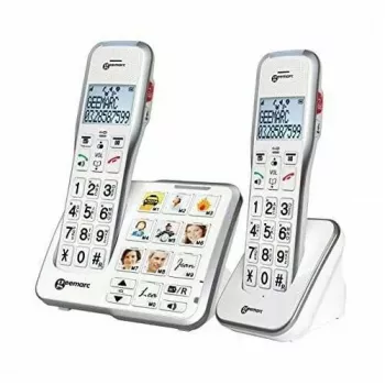 Geemarc AmpliDECT 595-2 Photo Bezvadu Senioru Telefons ar Atbildētāju - Duo komplekts