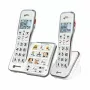 Geemarc AmpliDECT 595-2 Photo Bezvadu Senioru Telefons ar Atbildētāju - Duo komplekts
