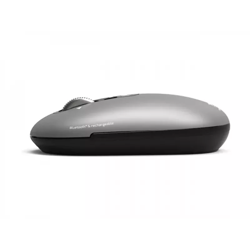 PORT Designs PORT Connect Professional PURE bezvadu uzlādējama pele - optiskā - 4 pogas - 2,4 GHz, Bluetooth - USB uztvērējs - melna