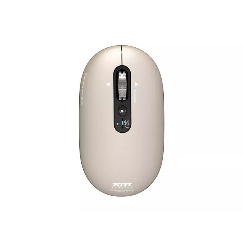PORT Designs Pure MAC Rechargeable Bluetooth Optical Mouse - Pearl