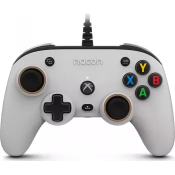 Nacon Compact Pro vadu kontrolieris Xbox Series X|S, Xbox One un PC - balts