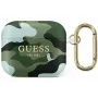 Guess GUA3UCAMA Camo Collection aizsargmaciņš Apple AirPods 3. paaudzei - Zaļš/Khaki