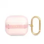 Guess GUA3HHTSP Strap Collection Silikona Maciņš AirPods 3 - Rozā