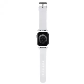 Karl Lagerfeld 3D Rubber Choupette Head Strap for Apple Watch 38/40/41mm - White