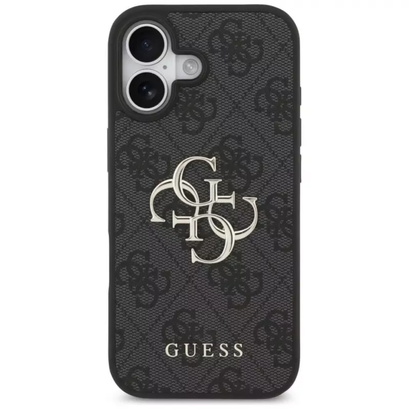 Guess 4G Big Logo Maciņš iPhone 17 - Melns