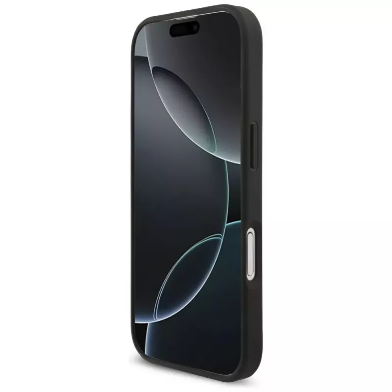 Guess 4G Big Logo Maciņš iPhone 17 - Melns