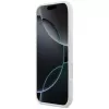 KARL LAGERFELD Silicone Case Karl Sketch & Logo MagSafe for iPhone 13 Pro Max White