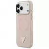 Guess Triangle Logo MagSafe Case iPhone 17 Pro (Rozā)