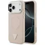Guess Triangle Logo MagSafe Case iPhone 17 Pro (Rozā)