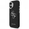 Guess Grained Big 4G Classic Logo Maciņš iPhone 17, Melns