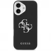 Guess Grained Big 4G Classic Logo Maciņš iPhone 17, Melns