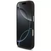 Guess Grained Big 4G Classic Logo Maciņš Apple iPhone 17 Pro, Melns