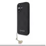 Guess 4G Charms Collection MacSafe Macītis iPhone 17 (Melns)