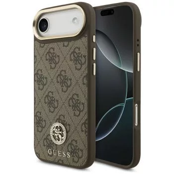 Guess 4G Strass Logo MacSafe Macītis iPhone Air (Brūns)