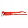 KNIPEX Regulējama cauruļu uzgriežņu atslēga Type S 0.5 - 10 collas (250 mm) - Hroma vanādija elektrotērauds - Sarkana pulverkrāsota