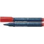 Schneider Pen Maxx 133 Permanentais marķieris - Sarkans - Kaltveida gals - 1-4 mm līnijas platums