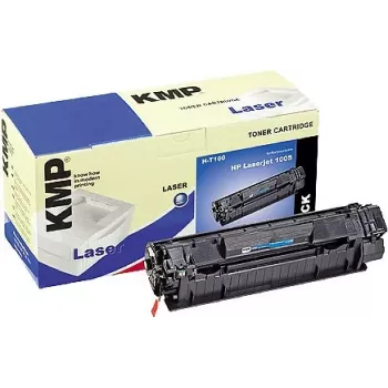 KMP H-T100 saderīga tonera kasetne melna 80g (alternatīva HP 35A) HP LaserJet P1005, P1006