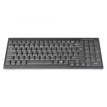 DIGITUS tastatūra DIGITUS TFT konsolēm, UK izkārtojums, melna