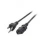 EFB ACCS Strāvas vads USA/NEMA-C13 Melns 1.8m 3SJT AWG14x3C