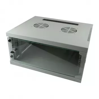 ALLNET 19 collu sienas korpuss 9U W541/D595mm 1-detaļu gaiši pelēks SMQ sērija