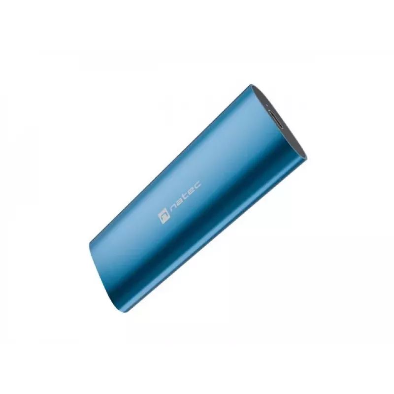 NATEC RHINO M.2 NVMe Lite ārējais SSD korpuss USB-C 3.2 Gen 2 Horizon Blue