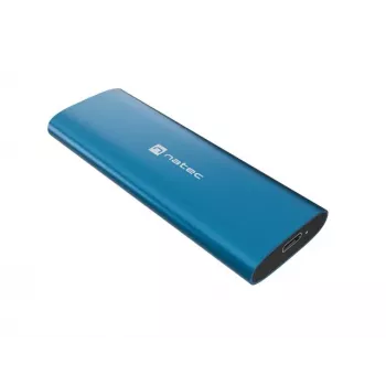 NATEC RHINO M.2 NVMe Lite ārējais SSD korpuss USB-C 3.2 Gen 2 Horizon Blue