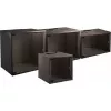 EFB Elektronik BASIC sienas tīkla skapis 12U 19 inch melns RAL 9005 600x450x635 mm WGB-1912TS.60