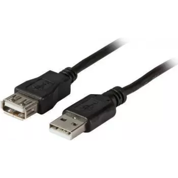 EFB-Elektronik USB 2.0 pagarinātājkabelis A-A vīrietis-sieviete 0,5m Melns Classic