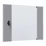 EFB Elektronik Stikla durvis X-Rack sienas montāžas korpusam 9U Pelēks RAL 7035 (WGX-TUR09GR.G)