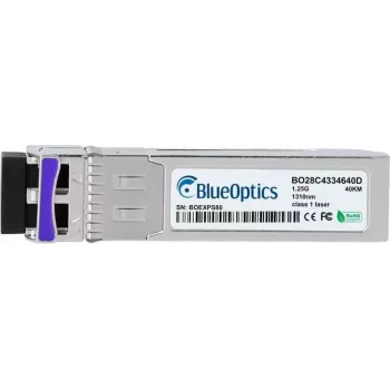 BlueOptics BO28C4334640DIN cSFP Bidi uztvērējs 1000BASE-2BX-D 40km Industrial