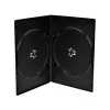 MEDIARANGE BOX14-7-100 Slimline divu disku futrāļa komplekts - 100 gabali - melns - 7 mm - plastmasa