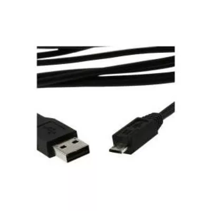 LogiLink USB 2.0 kabelis - USB Type A vīrišķais uz Micro-USB Type B vīrišķais - 1,8 m - Melns