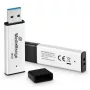 MEDIARANGE MR1899 USB 3.2 16GB Memory Drive Flash Drive Silver