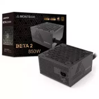 Montech BETA 2 80 PLUS Bronze Barošanas bloks, ATX 3.1, PCIe 5.1 - 850 W, Melns