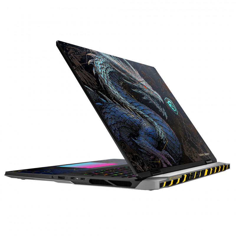 MSI Titan 18 HX Dragon Edition Draco Epic A2WJ-1064FR spēļu klēpjdators, 18 collu UHD+ Mini LED 240Hz, Intel Core Ultra 9 290HX Plus, 96GB DDR5, 4TB SSD, GeForce RTX 5090 24GB, Windows 11 Pro, franču AZERTY tastatūra