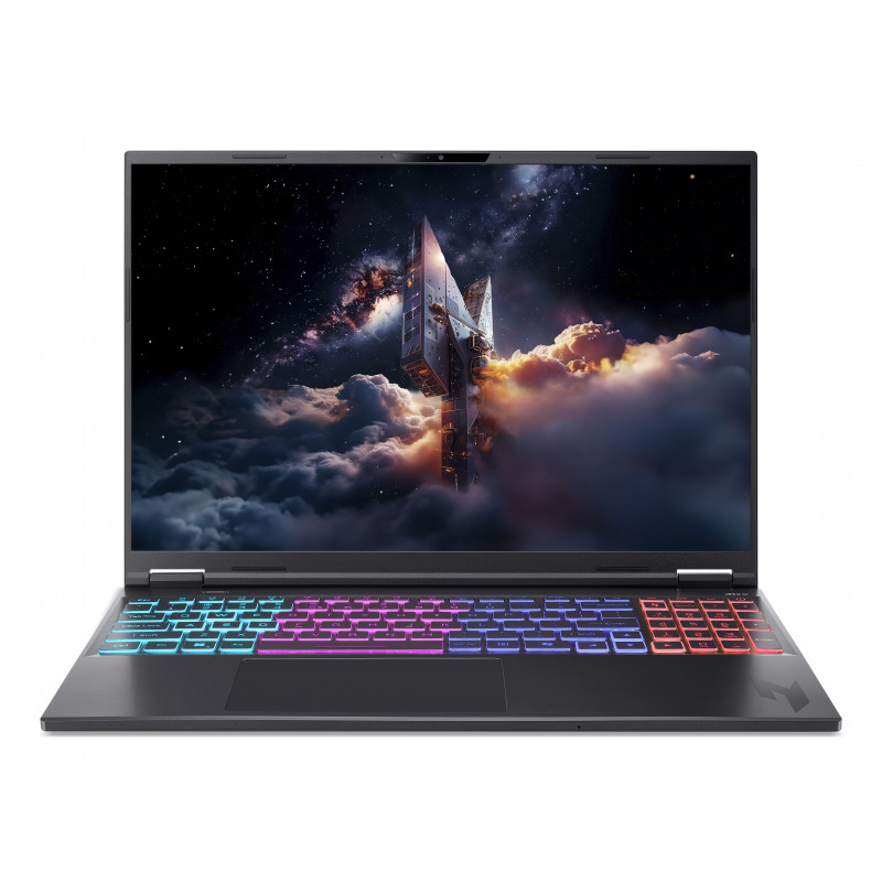 Acer Nitro 16S AI AN16S-61-R9PZ spēļu klēpjdators, 16 collu WQXGA IPS 180Hz, AMD Ryzen AI 9 365, 16GB DDR5, 1TB SSD, GeForce RTX 5070 8GB, Bez operētājsistēmas