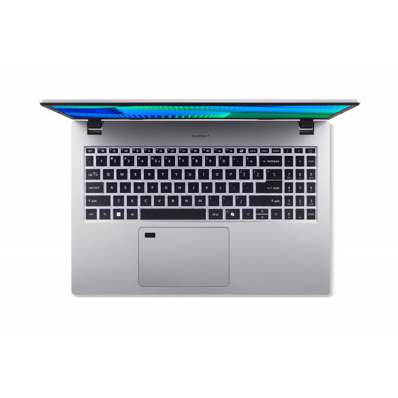 Acer TravelMate P2 15 C5-120U klēpjdators - 15.6 inch Full HD IPS, Intel Core Ultra 5 120U, 16GB DDR5, 512GB SSD, Windows 11 Pro, tērauda pelēks