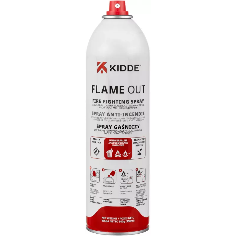 Kidde KFS-500 Flame Out ugunsdzēšamais aerosols 500 ml