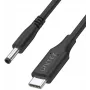 UNITEK USB-C uz DC strāvas kabelis Lenovo 65W, 1,5m, Melns